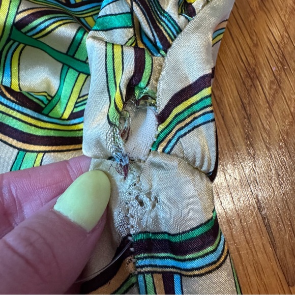 Y2K Elegant Multicolor Halter Dress - Picture 2 of 3